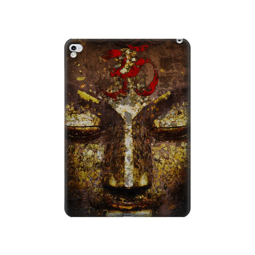 S3874 Symbole Ohm du visage de Bouddha Etui Coque Housse pour iPad Pro 12.9 (2015,2017)