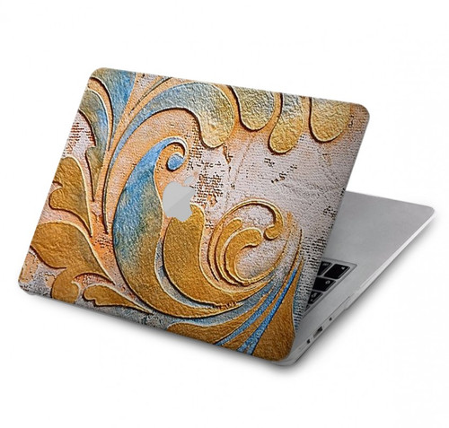 S3875 Tapis vintage en toile Etui Coque Housse pour MacBook Air 13″ (2022,2024) - A2681, A3113