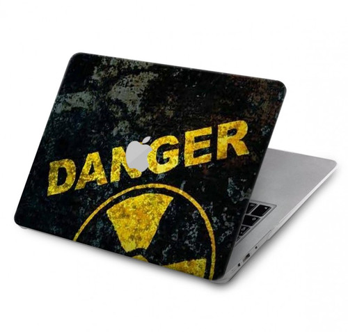 S3891 Risque nucléaire Danger Etui Coque Housse pour MacBook Pro 15″ - A1707, A1990