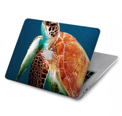 S3899 Tortue de mer Etui Coque Housse pour MacBook Pro 15″ - A1707, A1990