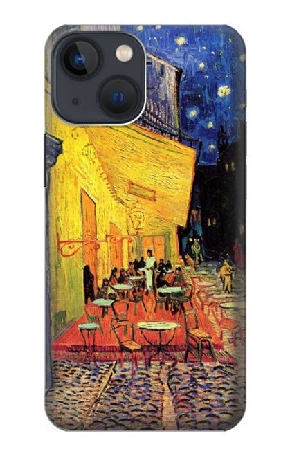 S0929 Van Gogh Café Terrasse Etui Coque Housse pour iPhone 14