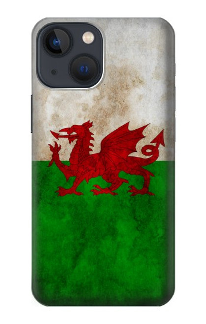 S2976 Pays de Galles Football Football Drapeau Etui Coque Housse pour iPhone 14
