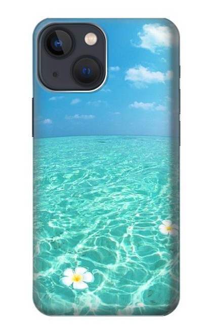 S3720 Summer Ocean Beach Etui Coque Housse pour iPhone 14