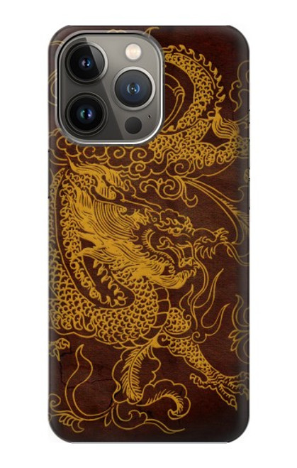 S2911 Dragon chinois Etui Coque Housse pour iPhone 14 Pro