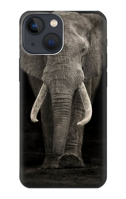 S3496 éléphant d'Afrique Etui Coque Housse pour iPhone 14 Plus