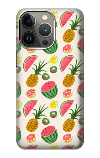 S3883 Motif de fruits Etui Coque Housse pour iPhone 14 Pro Max