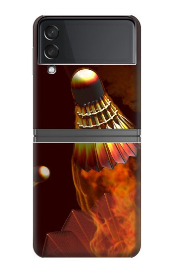 S1239 badmintons Etui Coque Housse pour Samsung Galaxy Z Flip 4