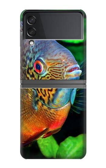 S1812 cichlidés poisson Etui Coque Housse pour Samsung Galaxy Z Flip 4