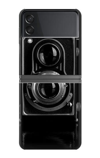 S1979 Caméra millésimé Etui Coque Housse pour Samsung Galaxy Z Flip 4