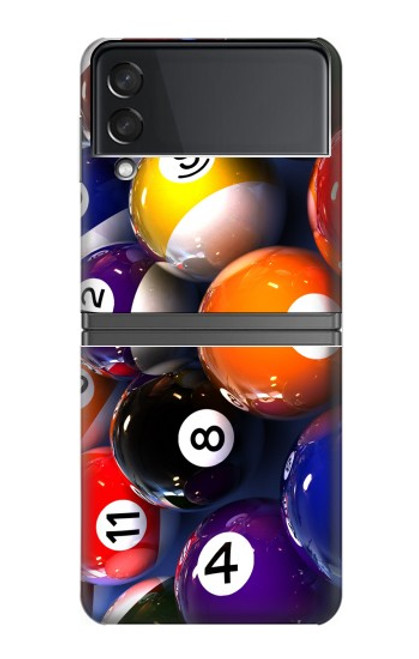 S2238 Billard Boule de billard Etui Coque Housse pour Samsung Galaxy Z Flip 4