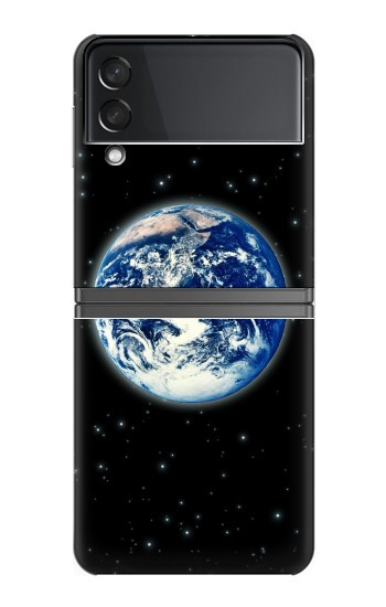 S2266 La planète Terre de l'Étoile nébuleuse espace Etui Coque Housse pour Samsung Galaxy Z Flip 4
