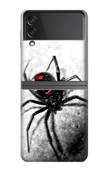 S2386 Noir Veuve Etui Coque Housse pour Samsung Galaxy Z Flip 4