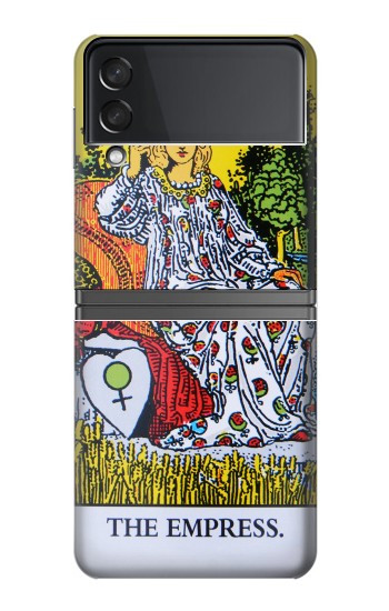 S2809 Carte Tarot L'Impératrice Etui Coque Housse pour Samsung Galaxy Z Flip 4
