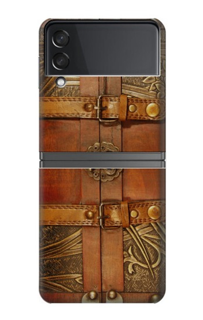 S3012 Coffre au trésor Etui Coque Housse pour Samsung Galaxy Z Flip 4