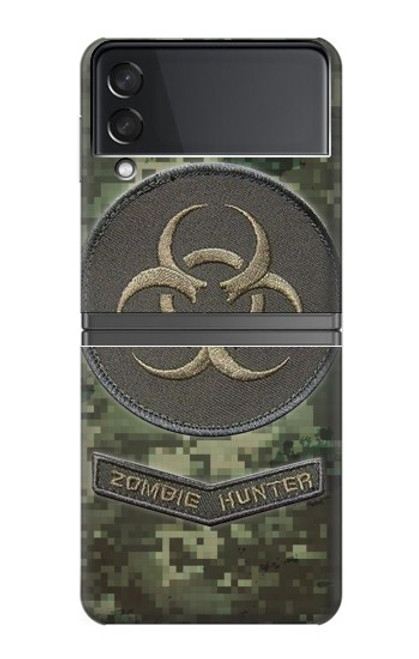 S3468 Biohazard Zombie Hunter Graphic Etui Coque Housse pour Samsung Galaxy Z Flip 4