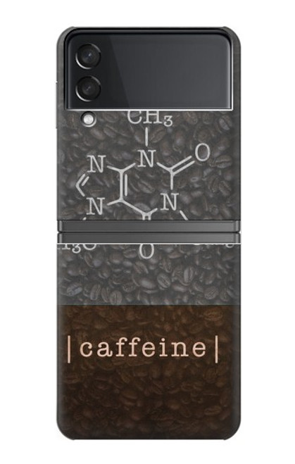 S3475 La caféine moléculaire Etui Coque Housse pour Samsung Galaxy Z Flip 4