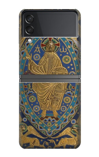 S3620 Livre Couverture Majesty Christ Etui Coque Housse pour Samsung Galaxy Z Flip 4