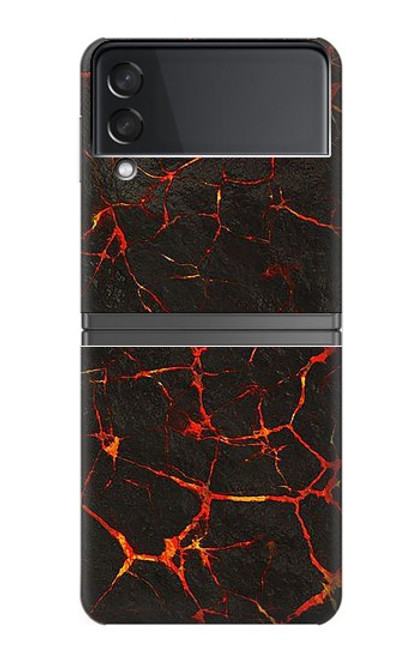 S3696 Magma de lave Etui Coque Housse pour Samsung Galaxy Z Flip 4