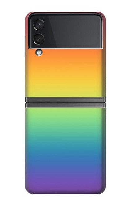 S3698 Drapeau de fierté LGBT Etui Coque Housse pour Samsung Galaxy Z Flip 4