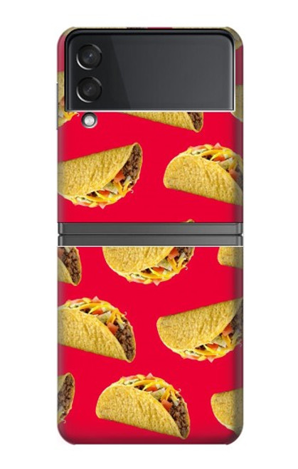 S3755 Tacos mexicains Etui Coque Housse pour Samsung Galaxy Z Flip 4