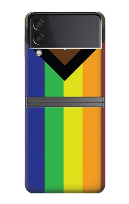 S3846 Drapeau de fierté LGBT Etui Coque Housse pour Samsung Galaxy Z Flip 4