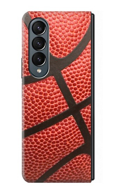 S0065 Le basket-ball Etui Coque Housse pour Samsung Galaxy Z Fold 4