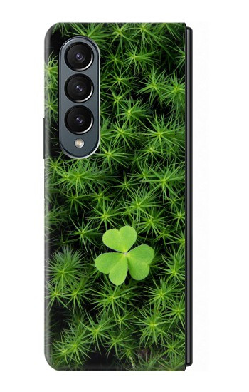 S0358 Feuille de trèfle Etui Coque Housse pour Samsung Galaxy Z Fold 4