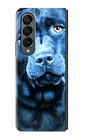 S0750 Labrador Retriever Etui Coque Housse pour Samsung Galaxy Z Fold 4