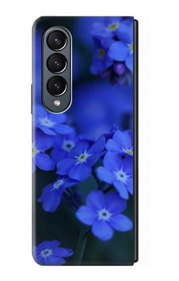 S0782 Ne m'oublie pas Etui Coque Housse pour Samsung Galaxy Z Fold 4