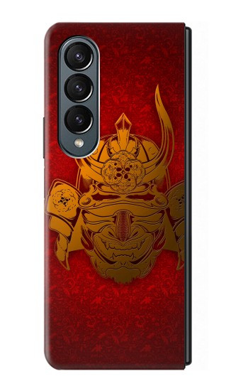 S0820 Casque Masque Samurai Etui Coque Housse pour Samsung Galaxy Z Fold 4
