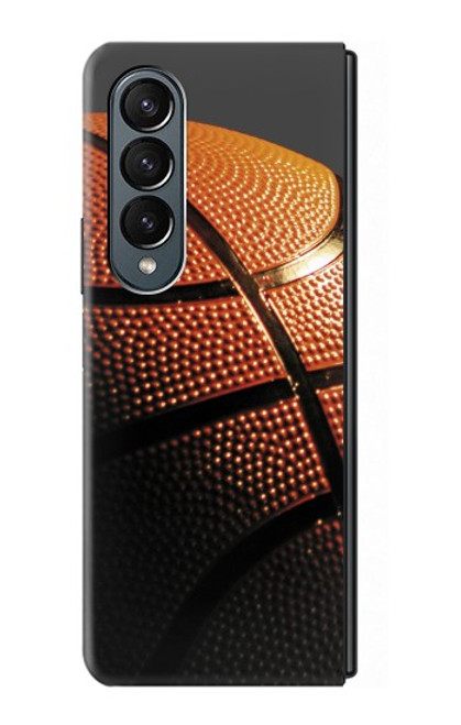 S0980 Le basket-ball Etui Coque Housse pour Samsung Galaxy Z Fold 4