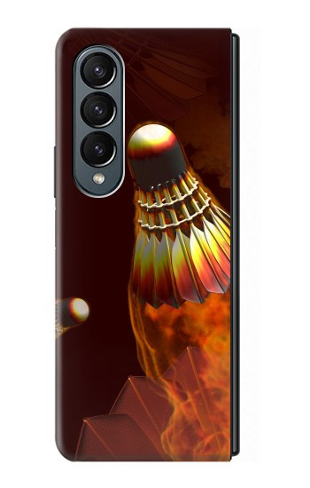 S1239 badmintons Etui Coque Housse pour Samsung Galaxy Z Fold 4