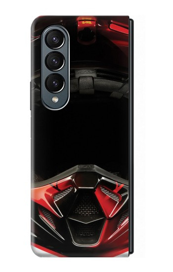 S1373 Casque de moto Etui Coque Housse pour Samsung Galaxy Z Fold 4