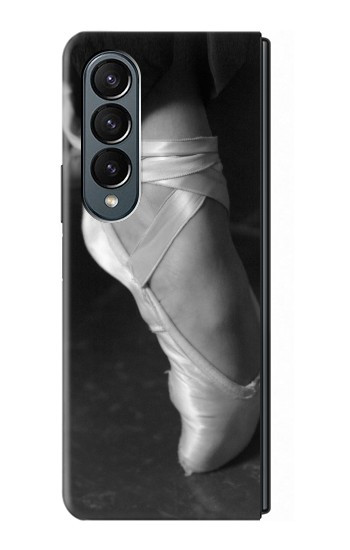 S1593 Chausson de danse Pointe Etui Coque Housse pour Samsung Galaxy Z Fold 4