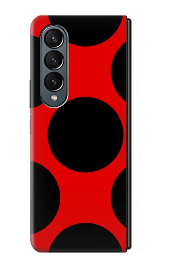 S1829 Motif Coccinelles Dot Etui Coque Housse pour Samsung Galaxy Z Fold 4