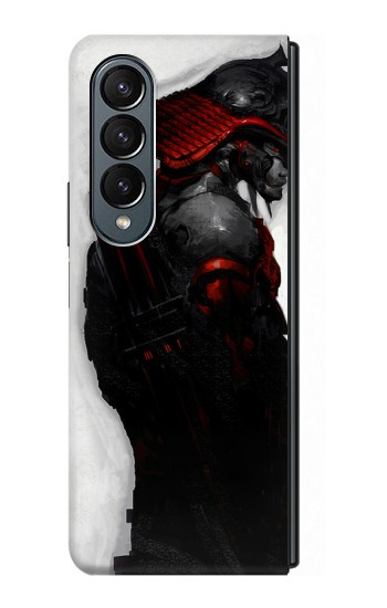 S2111 sombre Samurai Etui Coque Housse pour Samsung Galaxy Z Fold 4
