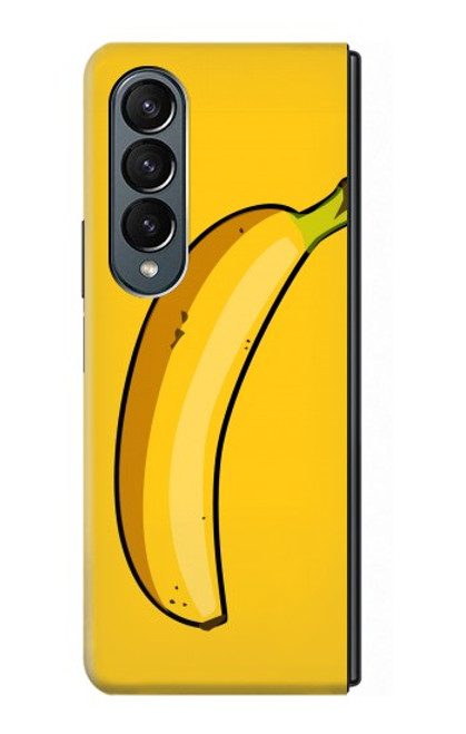 S2294 banane Etui Coque Housse pour Samsung Galaxy Z Fold 4