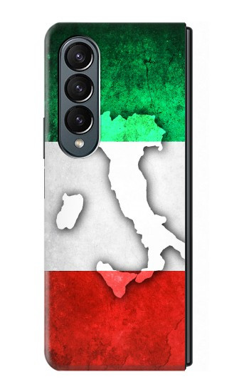 S2338 Italie Drapeau Etui Coque Housse pour Samsung Galaxy Z Fold 4
