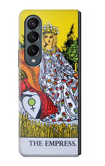 S2809 Carte Tarot L'Impératrice Etui Coque Housse pour Samsung Galaxy Z Fold 4