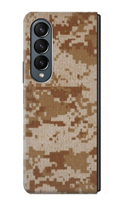 S2939 Camo camouflage numérique Désert Etui Coque Housse pour Samsung Galaxy Z Fold 4