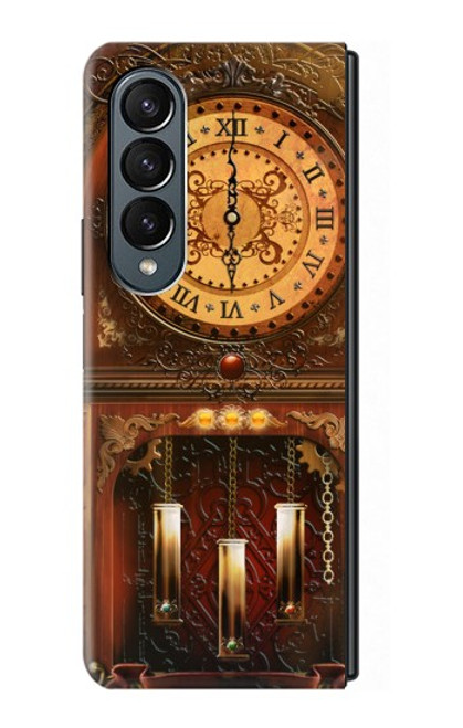 S3174 Horloge Grand-père Etui Coque Housse pour Samsung Galaxy Z Fold 4