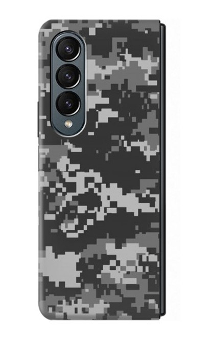 S3293 Urban Noir Camo Camouflage Etui Coque Housse pour Samsung Galaxy Z Fold 4