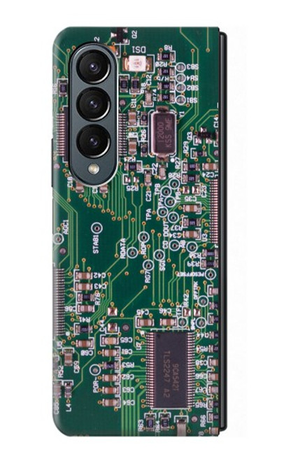 S3519 Electronique Circuit Board graphique Etui Coque Housse pour Samsung Galaxy Z Fold 4