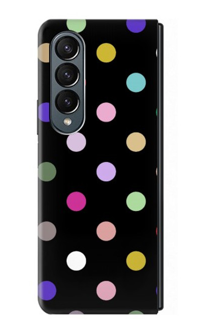 S3532 Coloré à pois Etui Coque Housse pour Samsung Galaxy Z Fold 4