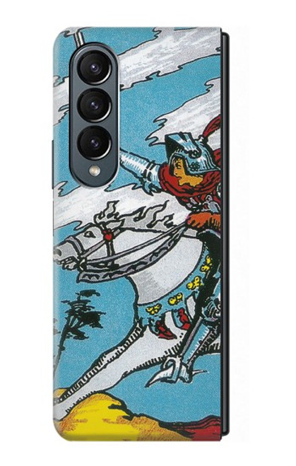 S3731 Carte de tarot chevalier des épées Etui Coque Housse pour Samsung Galaxy Z Fold 4