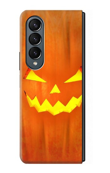 S3828 Citrouille d'Halloween Etui Coque Housse pour Samsung Galaxy Z Fold 4