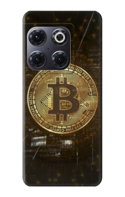 S3798 Crypto-monnaie Bitcoin Etui Coque Housse pour OnePlus 10T