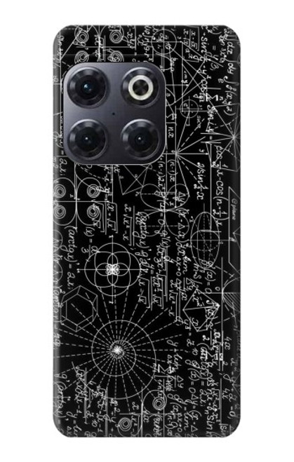 S3808 Tableau noir de mathématiques Etui Coque Housse pour OnePlus 10T