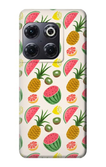 S3883 Motif de fruits Etui Coque Housse pour OnePlus 10T