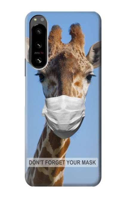 S3806 Drôle de girafe Etui Coque Housse pour Sony Xperia 5 IV